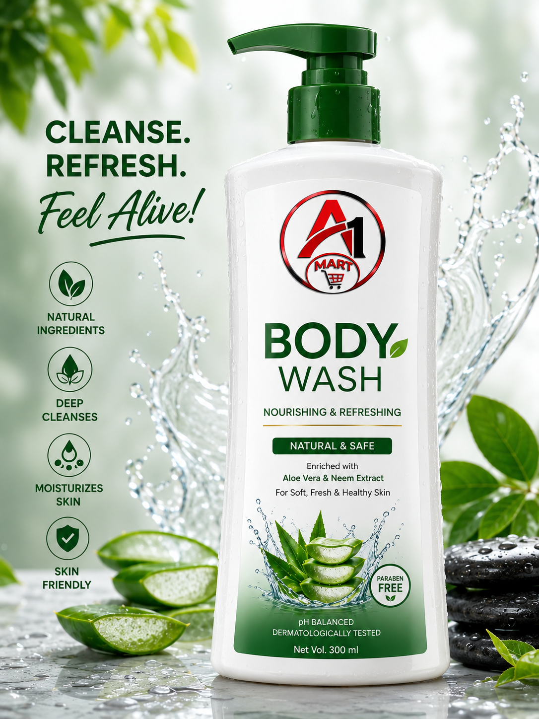 A1 body wash