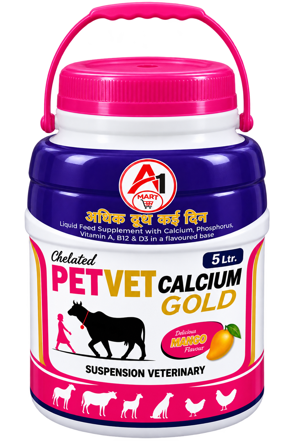 CALCIUM GOLD 5Ltr.(milk booster) 